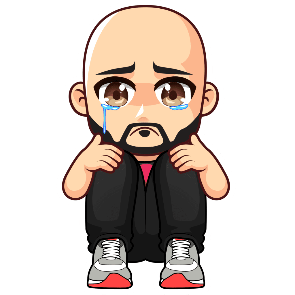 Sharam Namdarian Chibi Sad